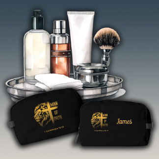 Trousse De Toilette Personalized Men’s Faith-Based 1 Corinthians 16:13