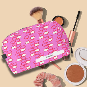 Trousse De Toilette Personnaliser rose de la  de toilette Coque de cra