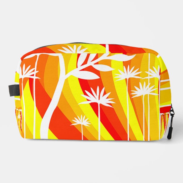 Trousse De Toilette Plante de couleurs vives (Recto)