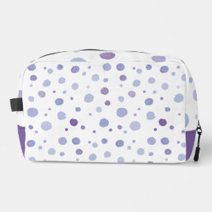 Trousse De Toilette pois peints à la main
