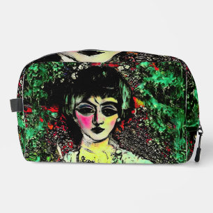 Trousse De Toilette Portrait de Beauté Gothique 