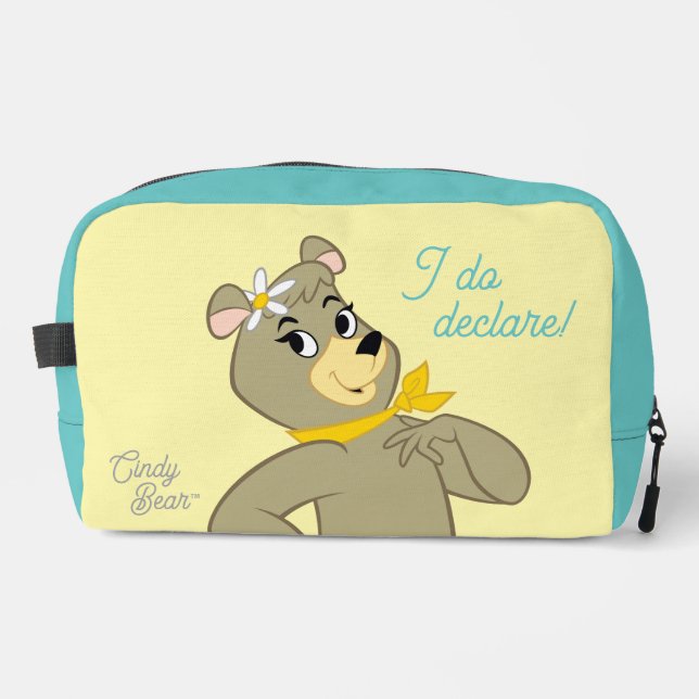 Trousse De Toilette Pose Joueuse de Cindy Bear (Recto)