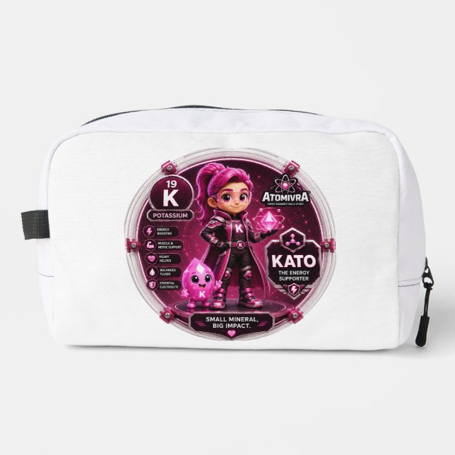 Trousse De Toilette Potassium ATOMIVRA  (Recto)