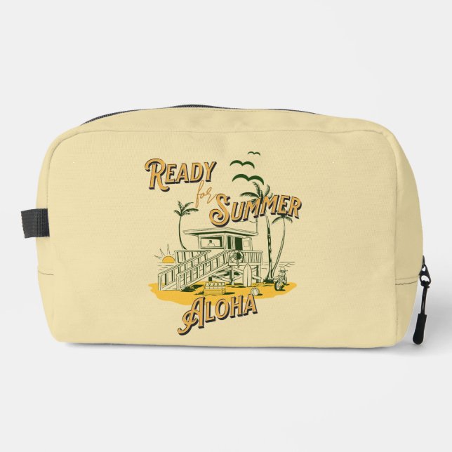 Trousse De Toilette Prêt pour Summer Beach Edition - Aloha - (Recto)