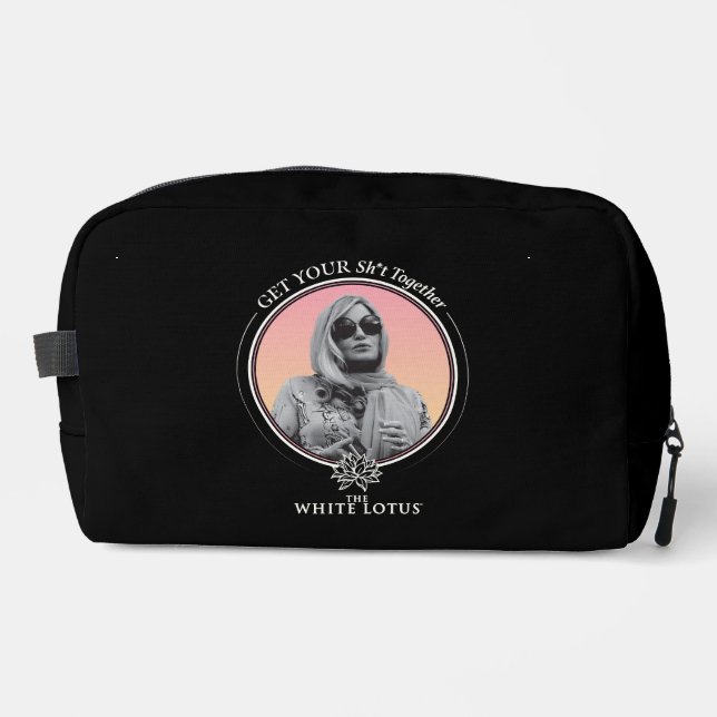 Trousse De Toilette Rassemblez votre sh*t - Le Lotus Blanc (Recto)