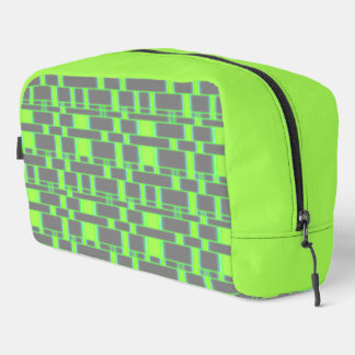 Trousse De Toilette Rectangle gris Motif 15