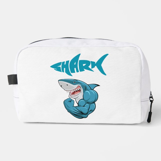 Trousse De Toilette requin musculaire (Recto)