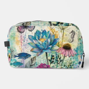 Trousse De Toilette Rêve Aquatique Floral Vibrant
