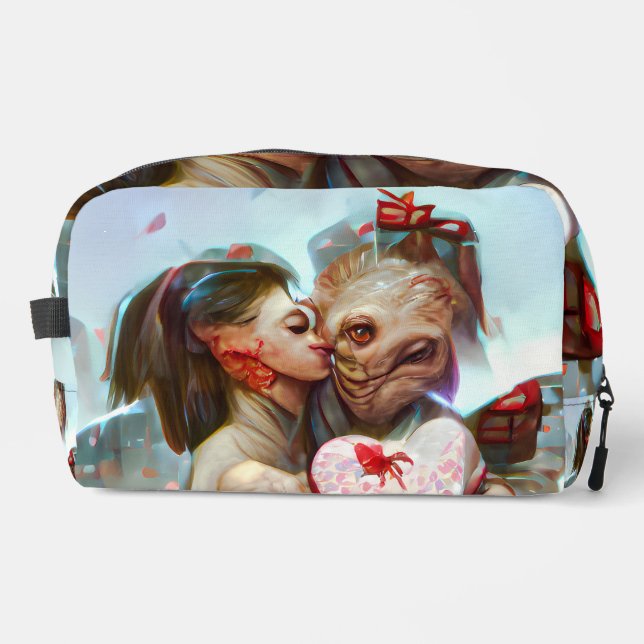 Trousse De Toilette Romance Alien lunatique (Recto)