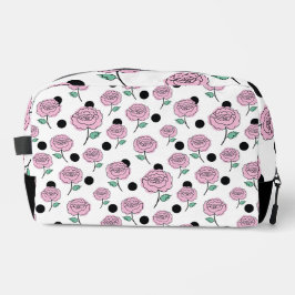 Trousse De Toilette Rose et pois.