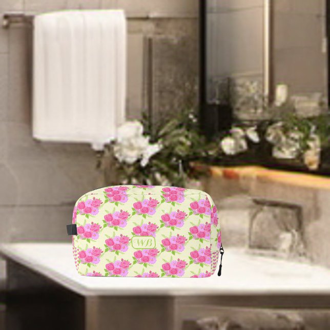 Trousse De Toilette Roses et dahlias (Créateur téléchargé)