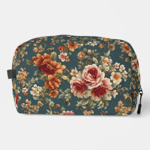 Trousse De Toilette Roses romantiques et belles fleurs