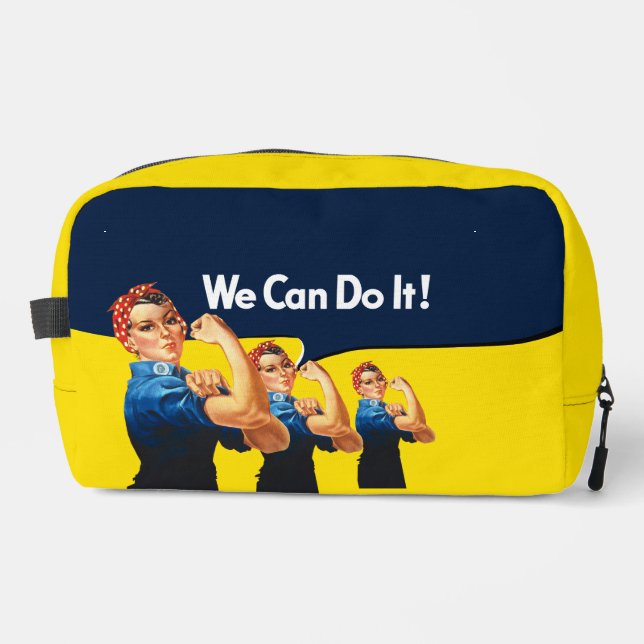 Trousse De Toilette Rosie Le Style Rétro Riveter (Recto)