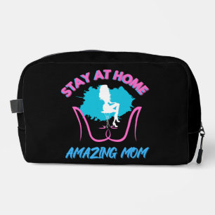 Trousse De Toilette Sahm Restez À La Maison Maman Rose & Bleu Chaussur