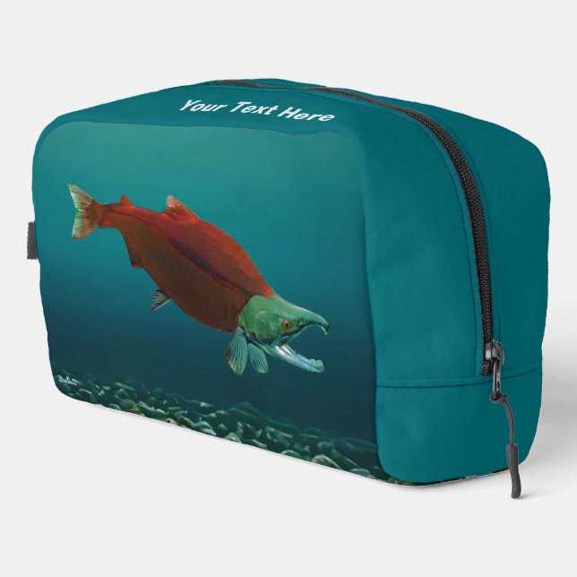 Trousse De Toilette Saumon Sockeye (Coin droit)