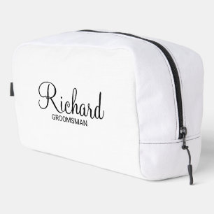 Trousse De Toilette Scénario moderne - Groomsman personnalisé