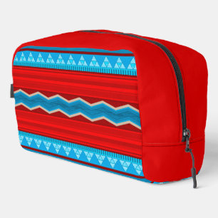 Trousse De Toilette Southwest River Canyon Rouge et Turquoise