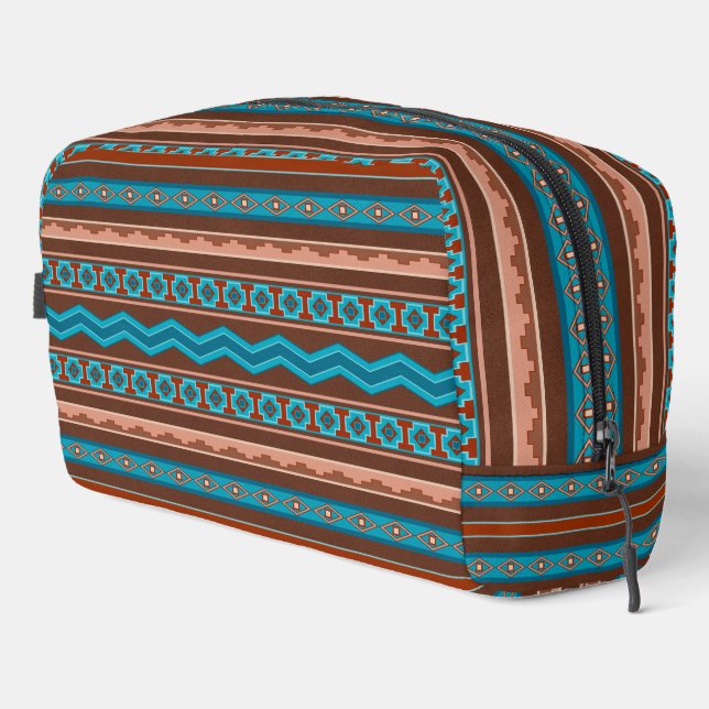 Trousse De Toilette Southwest Style Geometric Cameron Gorge Design (Coin droit)