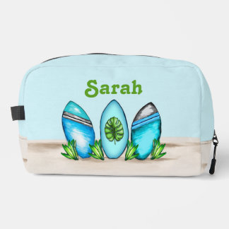Trousse De Toilette Surfboards rétro personnalisés