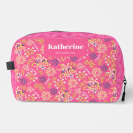 Trousse De Toilette Tiny Bouquet Fleurs Cerisier