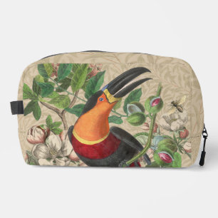 Trousse De Toilette Toucan Jungle Tropical Bird Belle antique