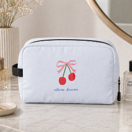 Trousse De Toilette Trousses de Toilette | Nœud Coquet Cerise Mignon