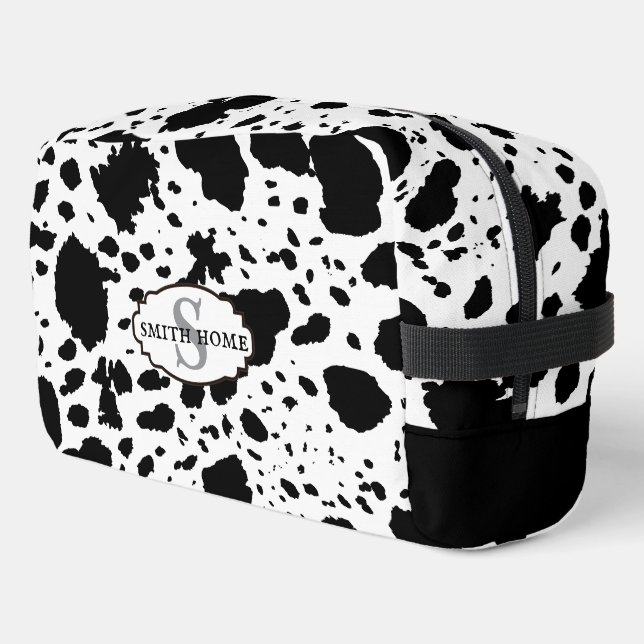 Trousse De Toilette Vachette Cabine rustique Imprimer Ferme confortabl (Coin gauche)