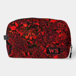 Trousse De Toilette Vibrant Red Monogram Toiletry Bag
