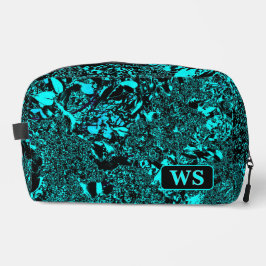 Trousse De Toilette Vibrant Teal Monogram Toiletry Bag 