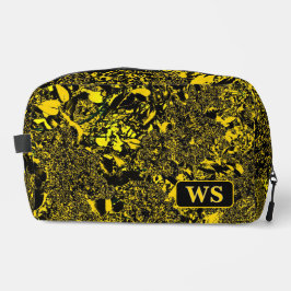 Trousse De Toilette Vibrant Yellow Monogram Toiletry Bag