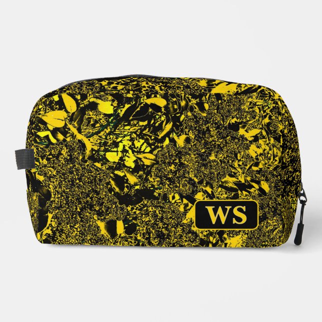 Trousse De Toilette Vibrant Yellow Monogram Toiletry Bag (Recto)