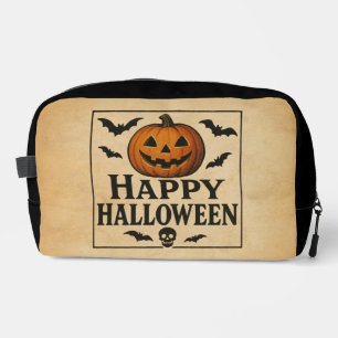 Trousse De Toilette Vintage/classique Happy Halloween jack-o-lantern