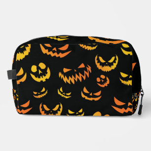 Trousse De Toilette Visage du Citrouille Jack-o'-lantern