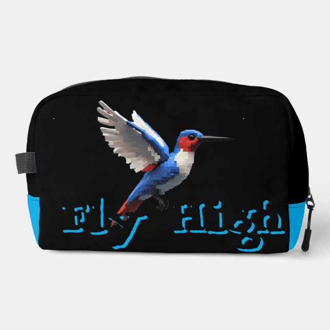 Trousse De Toilette Voler le colibri (Recto)