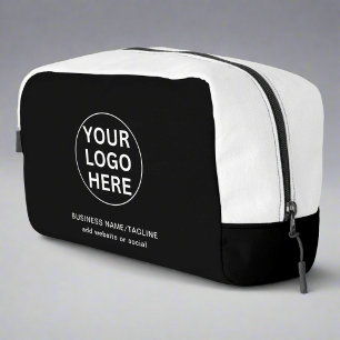 Trousse De Toilette Votre logo et votre texte ici l Promotionnels Noir
