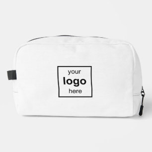 Trousse De Toilette Votre Logo Ici Noir Et Blanc Professionnel