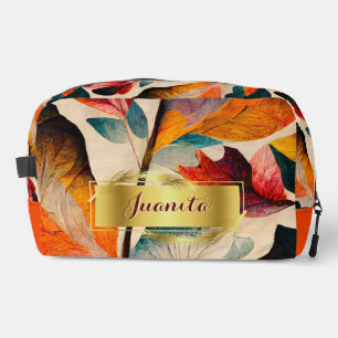 Trousse De Toilette Whispers of Fall Floral Dopp Kit