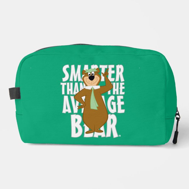 Trousse De Toilette Yogi "Plus Intelligent Que L'Ours Moyen" (Recto)