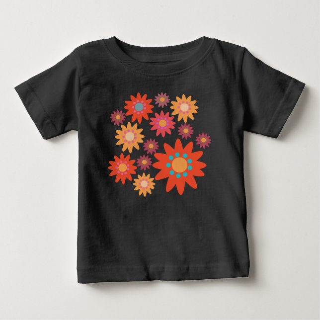 Trousse Fleurie : T-shirt Bon joueur pour bébés (Devant)