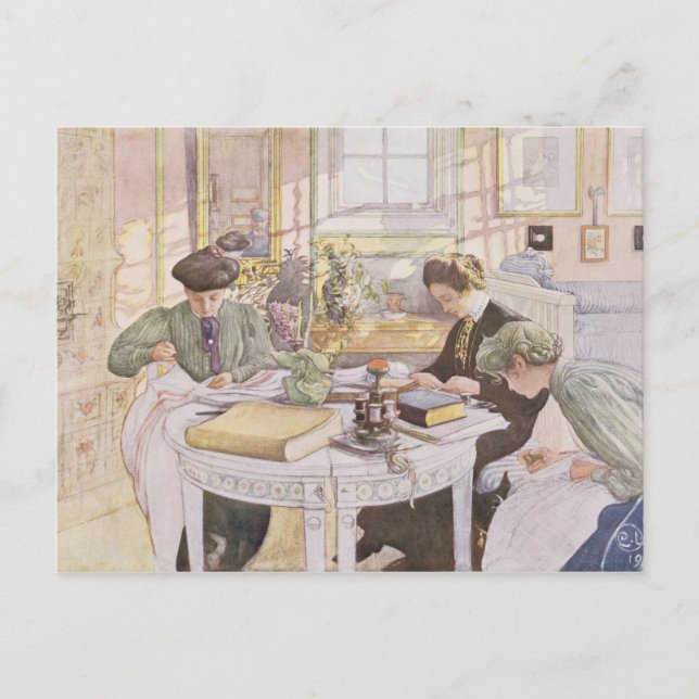 Trousseau, pub. in 'Lasst Licht Hinin'(`Gelassen i Postkarte (Vorderseite)
