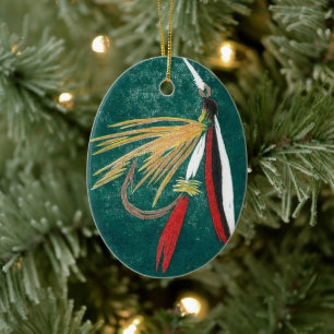 Trout Fin Fly Fly Weihnachtsschmuck