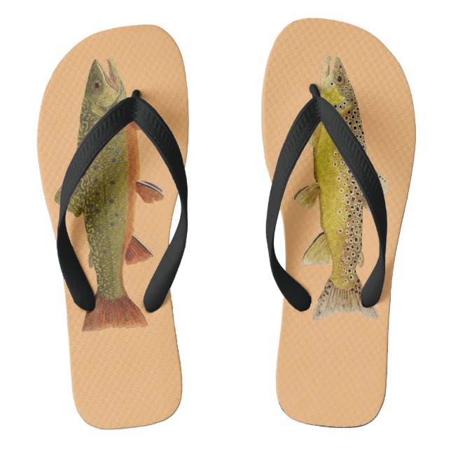 Trout-Flip-Flops Flip Flops (Fußbett)