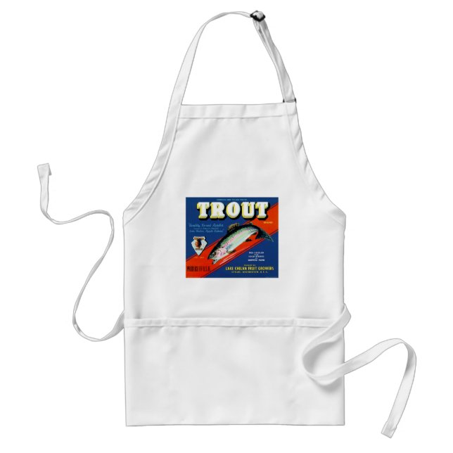 Trout-Marke Schürze (Vorne)