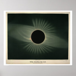 Trouvelots Sonnensegel Poster