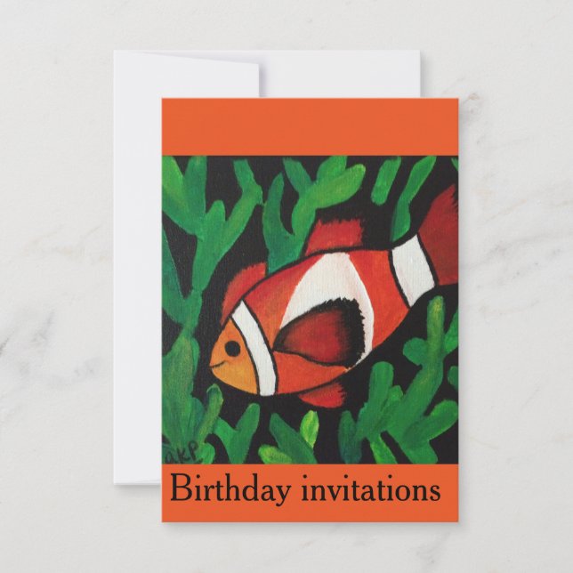 Trouver des invitations pour les enfants à l'anniv (Devant)
