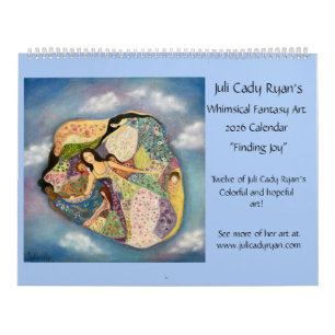 Trouver Joy Whimsical Art 2025 Calendrier