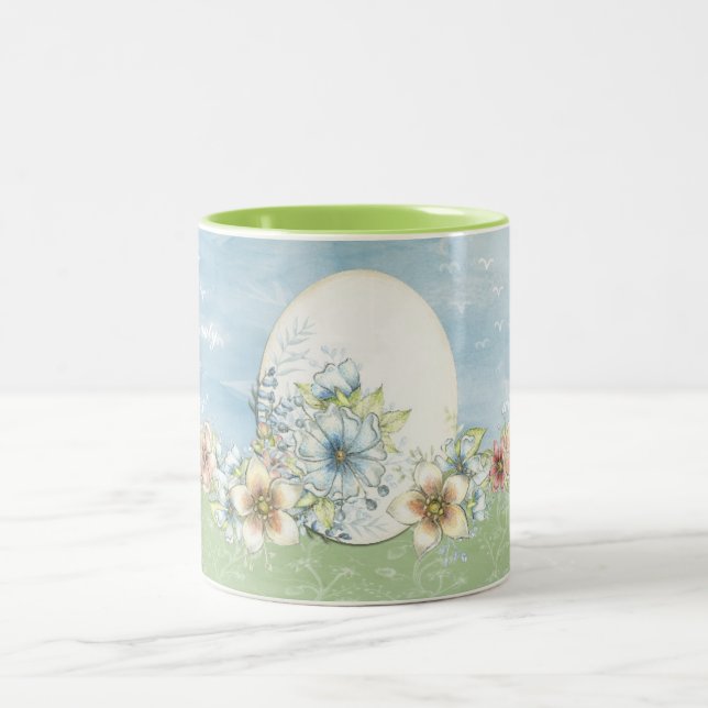 Trouver la beauté Mug - Floral (Centre)