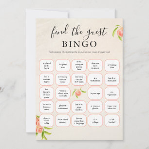 Trouver la carte de Fête des mariées de Bingo invi