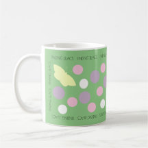 Trouver Lilacs Pastel Polka Dot Mug