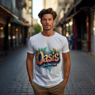 Trouvez votre Graffiti Calme Oasis Tee T-Shirts